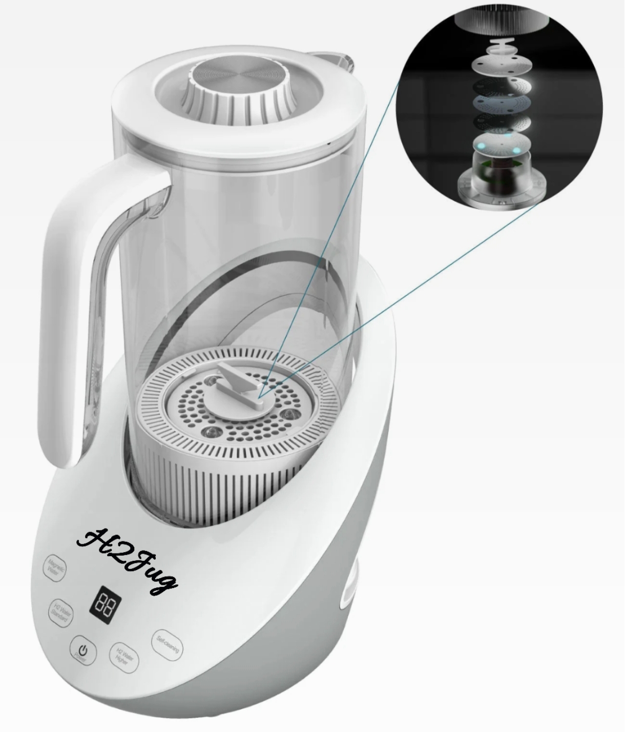 Jarra De Agua Hidrogenada H2Jug - Imagen 2